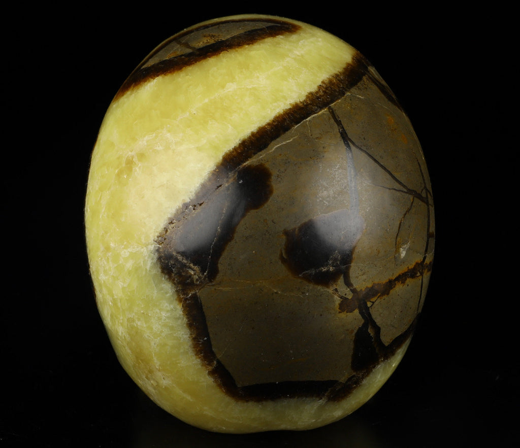 SEPTARIA Drakensteen , XL schedel van natuursteen , handgesneden Topkwaliteit , Cranio , SchÄdel , SKULL Kristallen schedel