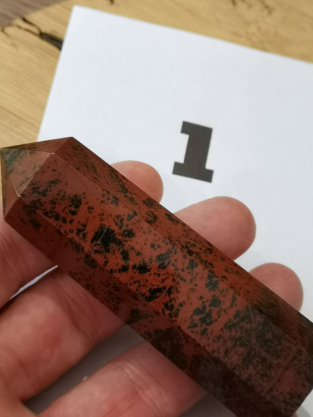 Obsydian mahoniowy „Mahogany” – Obeliski do wyboru - Kamień naturalny