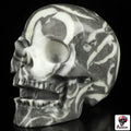 Rare Fossile de Palourde coquillage  , crâne de pierre  CHANTEUR  collection /  SchÄdel , Craneo , Singing Skull ,  Crystal Skull