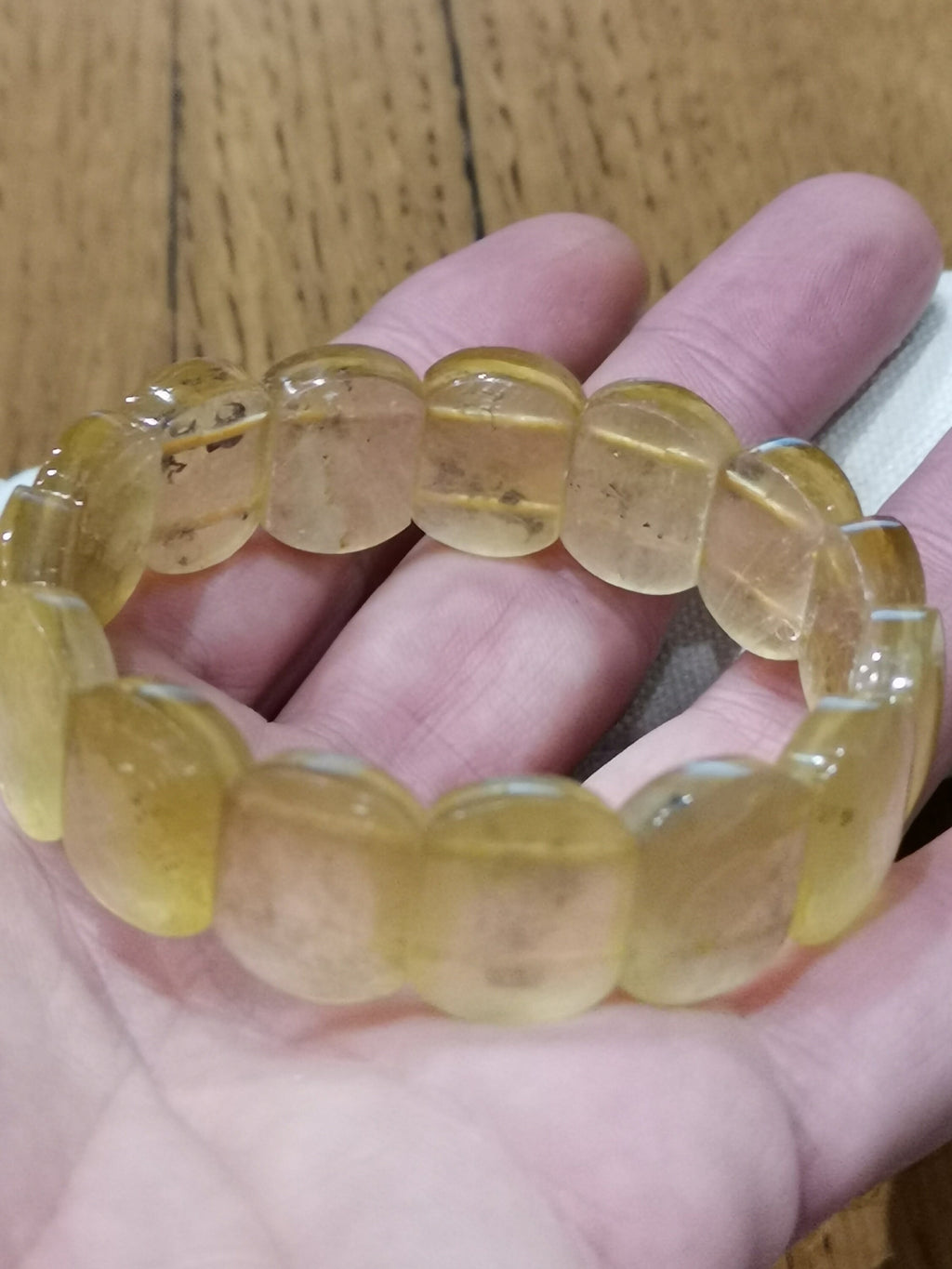 Bracciale lunghezza su misura /  Mica OR muscovite , Mica stellata della più alta qualità , / mica dorata