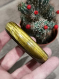 Starrer Naturstein-ARMBANDREIFEN -> Tigerauge / Durchmesser 61 Millimeter