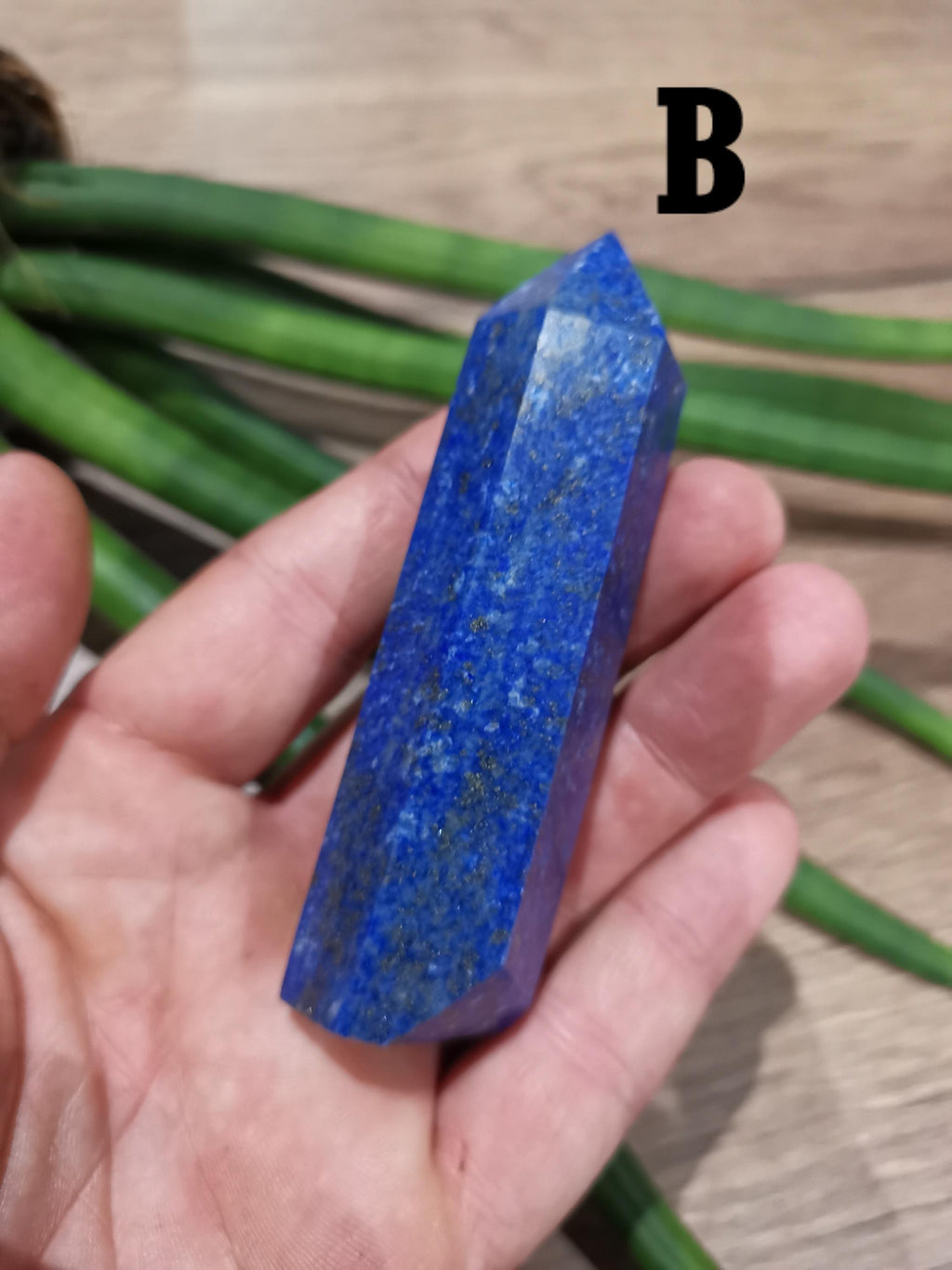 Lapis-lazuli du Pakistan – Pointe obélisque au choix - Pierre naturelle