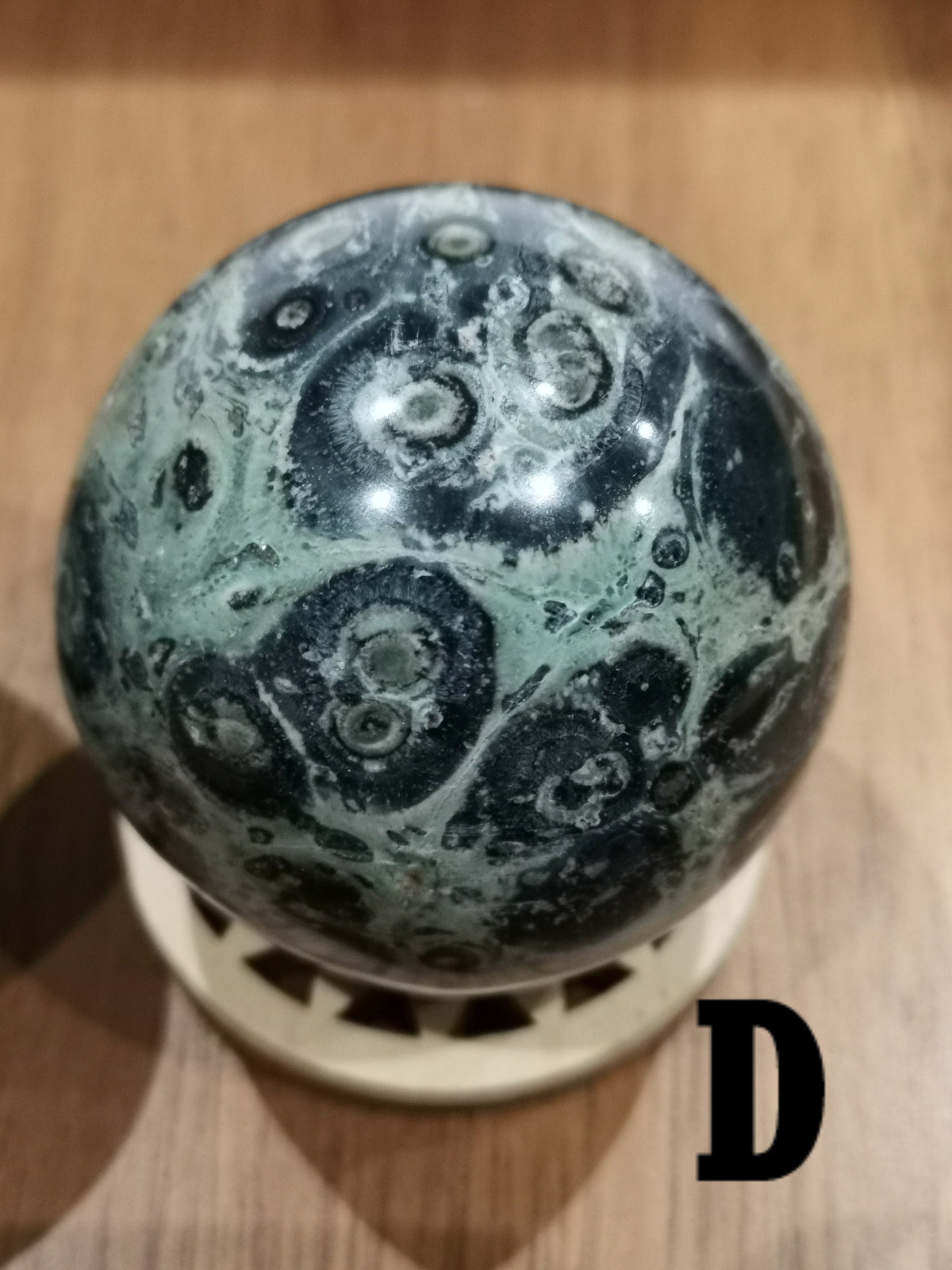 Jaspe Kambaba, esfera de colección A ELEGIR