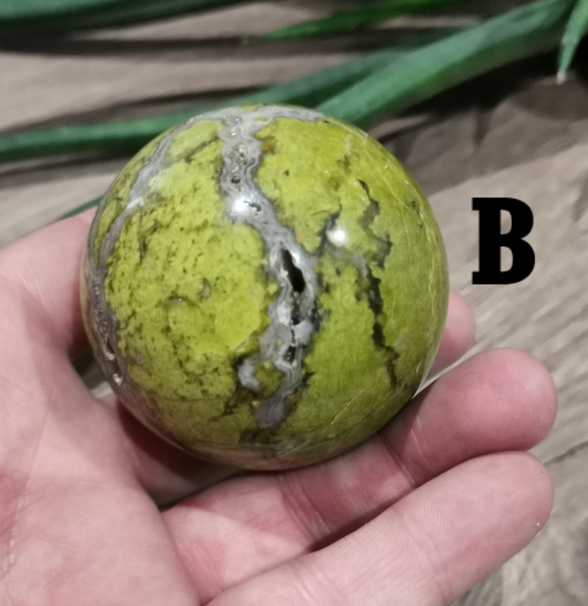 Ópalo Verde de Guatemala Raro , Piedra natural Tallada en Esfera , Bola de colección / A ELEGIR