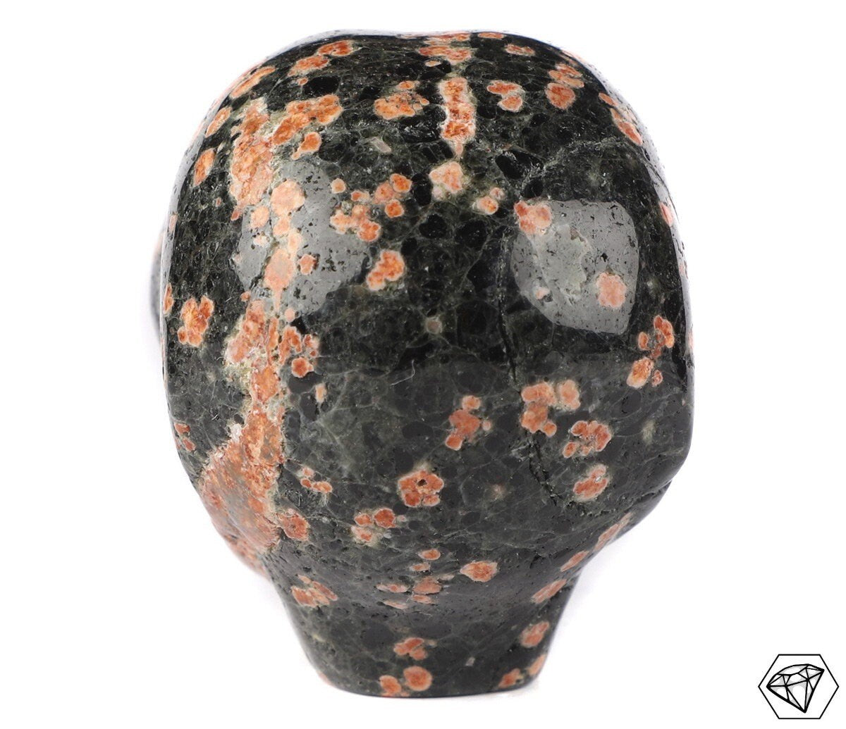 Obsidienne Flocon Marron  /Crâne pierre naturelle de collection / décoration  Skull , Cranio , SchÄdel , Craneo Crystal Skull