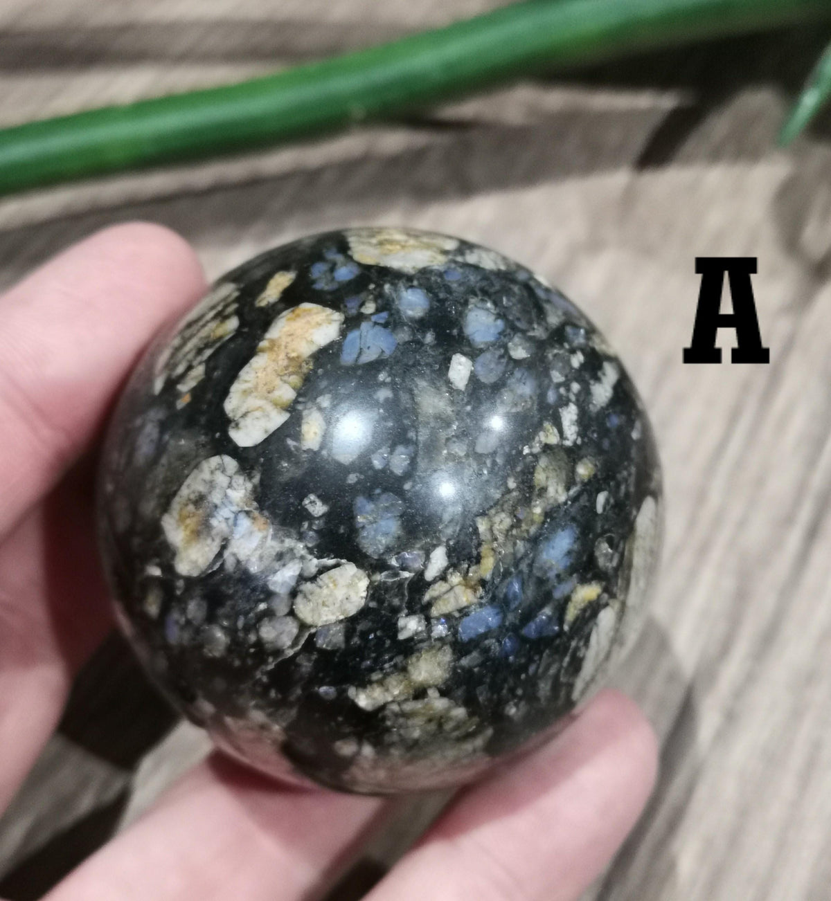 Que será llanita / Vulcanita , Esfera de piedra natural A ELEGIR , Bola Mineral