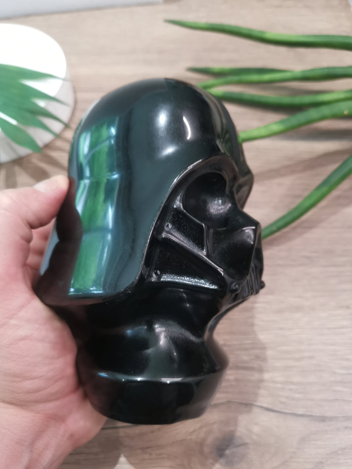 Ossidiana Nera lucida / Statua , Scultura DARTH VADER -> Collezione Star Wars