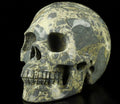 Skeletsteen Jaspeer Brecciatie uit Australië , Cranio , Schädels , Cranio , Skull , reikin Crystal Skull