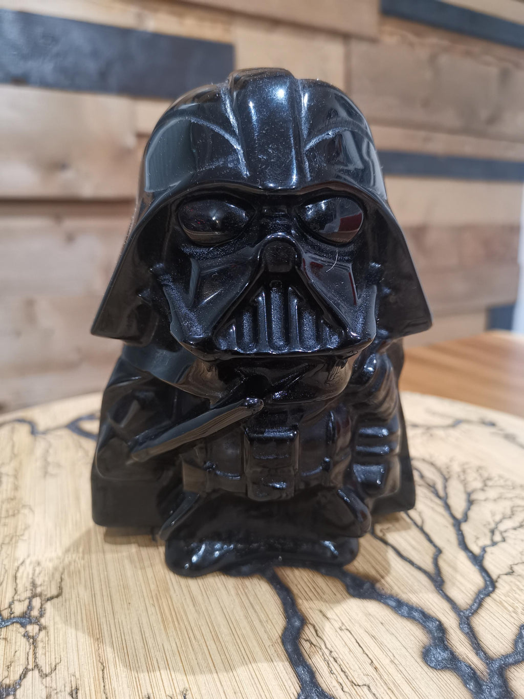 Dark Vador, scultura in ossidiana nera da 1,6 kg / Collezione Star Wars