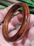 Oog van de Stier , rood oog van de tijger / Volledige JONC-armband van natuursteen / Diameter 61 mm