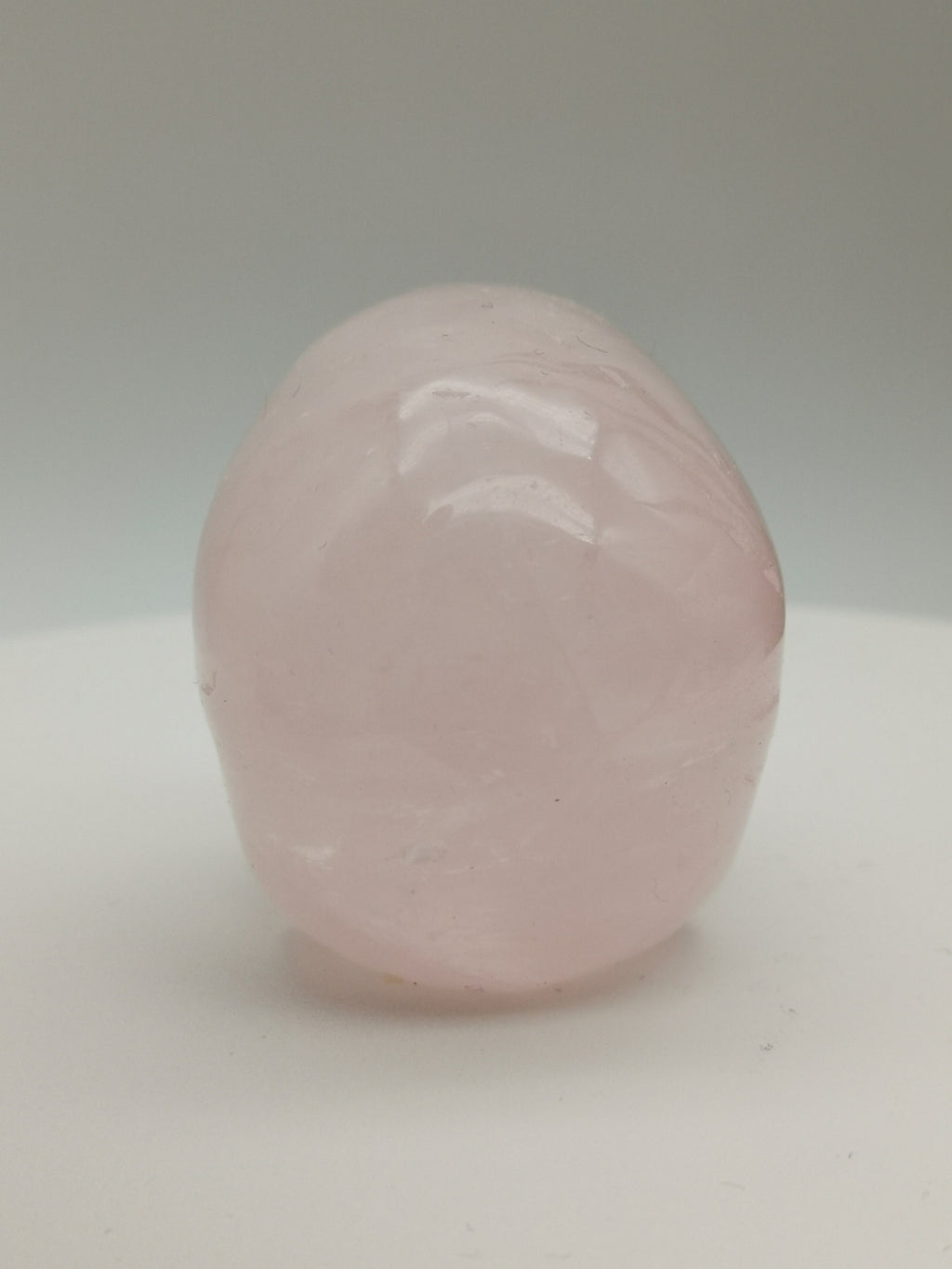 Crâne en quartz rose du Brésil – Pierre naturelle – 96 g