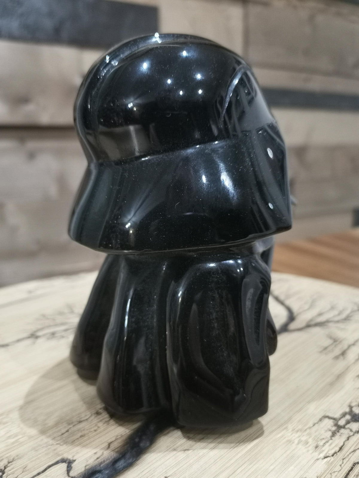Dark Vador, scultura in ossidiana nera da 1,6 kg / Collezione Star Wars