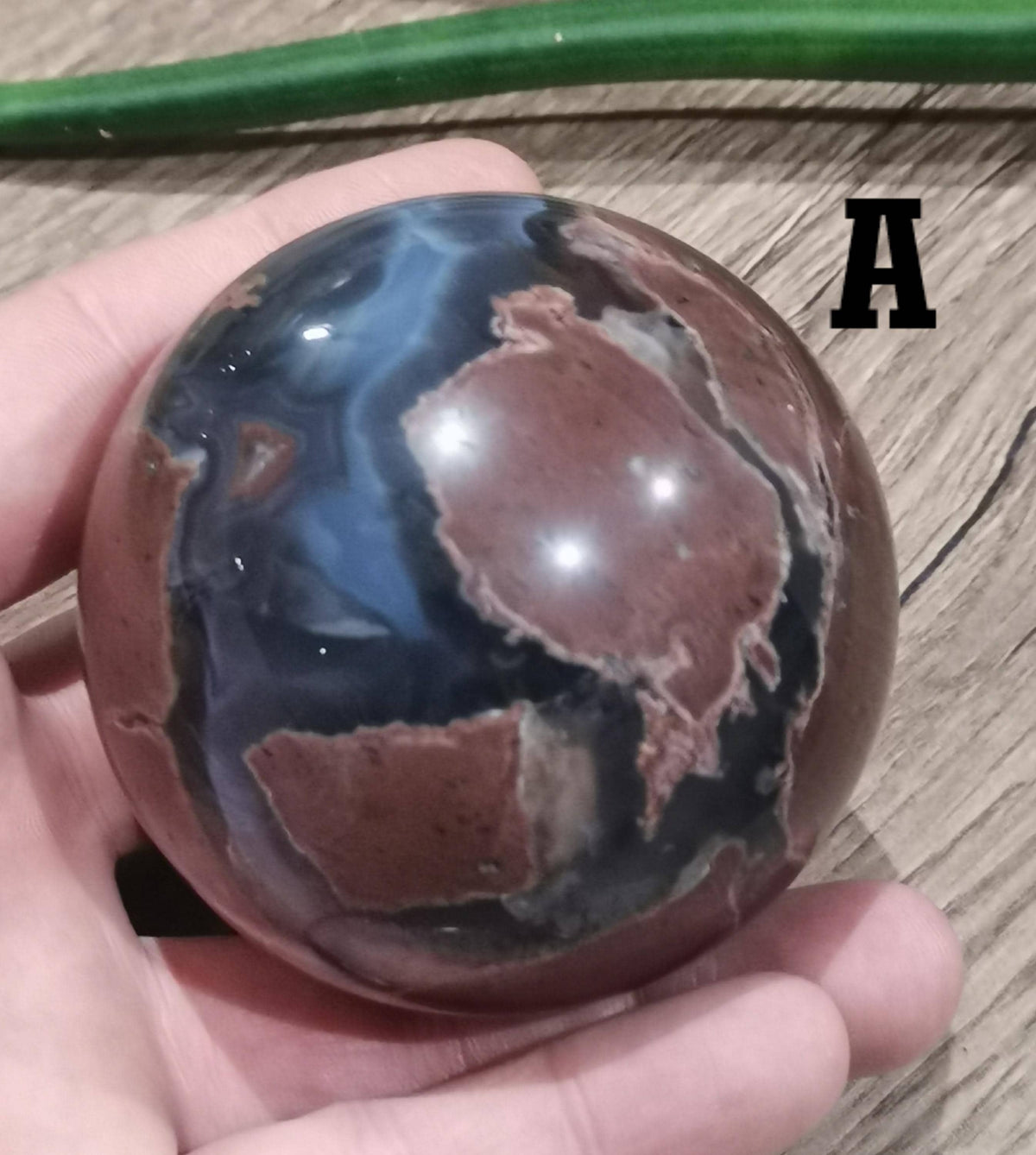 Ágata Huevo de Dinosaurio , Esfera a elegir , ideal Colección de piedra atípica