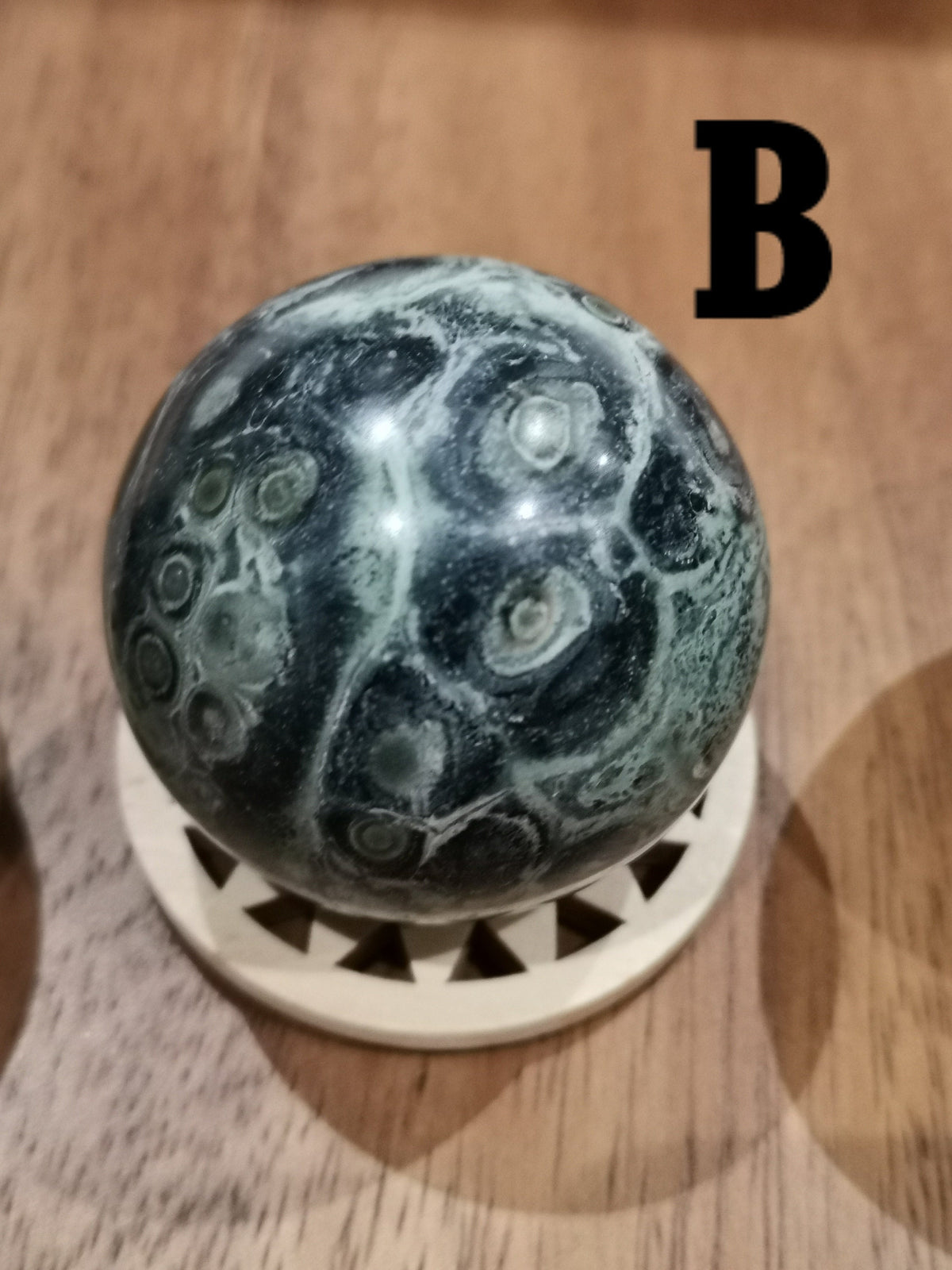 Jaspe Kambaba, esfera de colección A ELEGIR