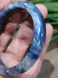 Kyanite , Cianite , bracciale Rigido diametro AAA , pietra naturale