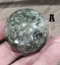 Green Mica, Muscovite / CHOICE OF SPHERE / Rare Minerals from Tanzania