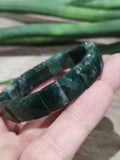 Agata Muschio, bracciale con perla quadrata sfaccettata