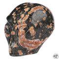 Obsidienne Flocon Marron  /Crâne pierre naturelle de collection / décoration  Skull , Cranio , SchÄdel , Craneo Crystal Skull