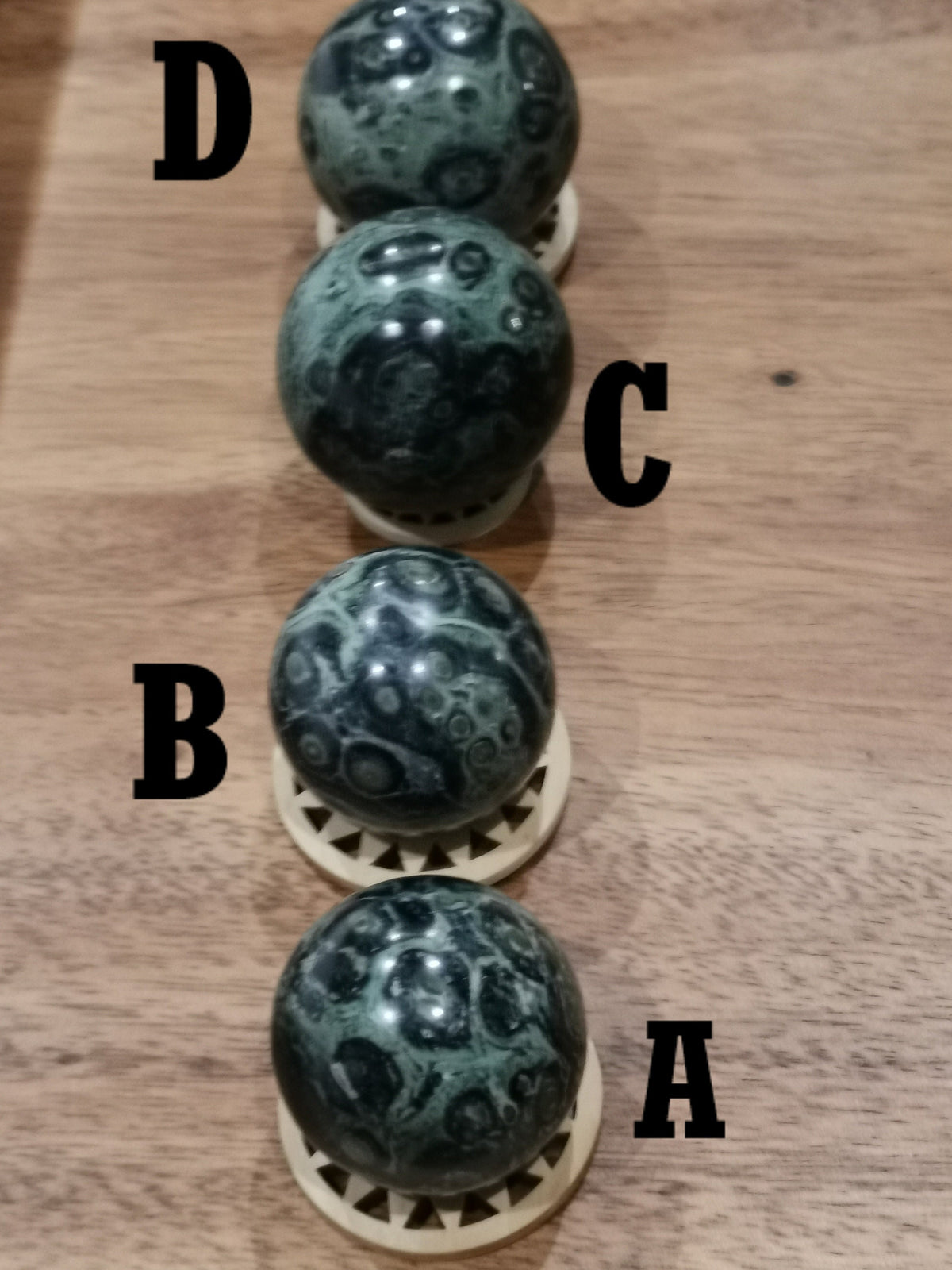 Jaspe Kambaba, esfera de colección A ELEGIR