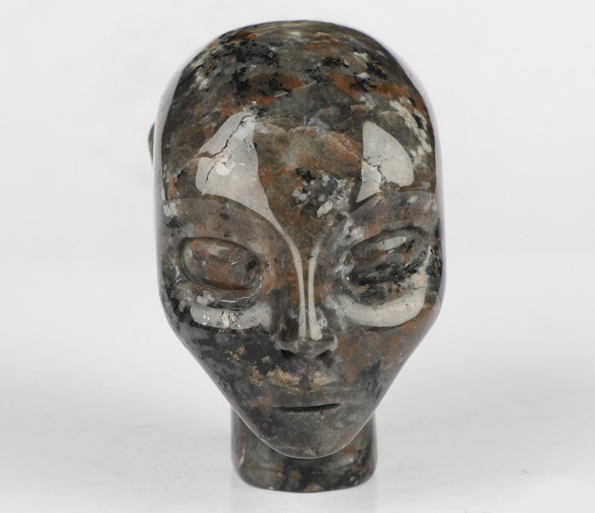 2" Yooperlite / Flamstone / Crâne de cristal de collection / Pierre précieuse /  Skull , Cranio , SchÄdel , Craneo