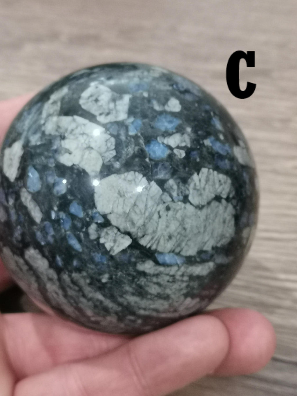 Que sera llanite / Vulcanite , Sphère pierre naturelle AU CHOIX Top Feng Shui