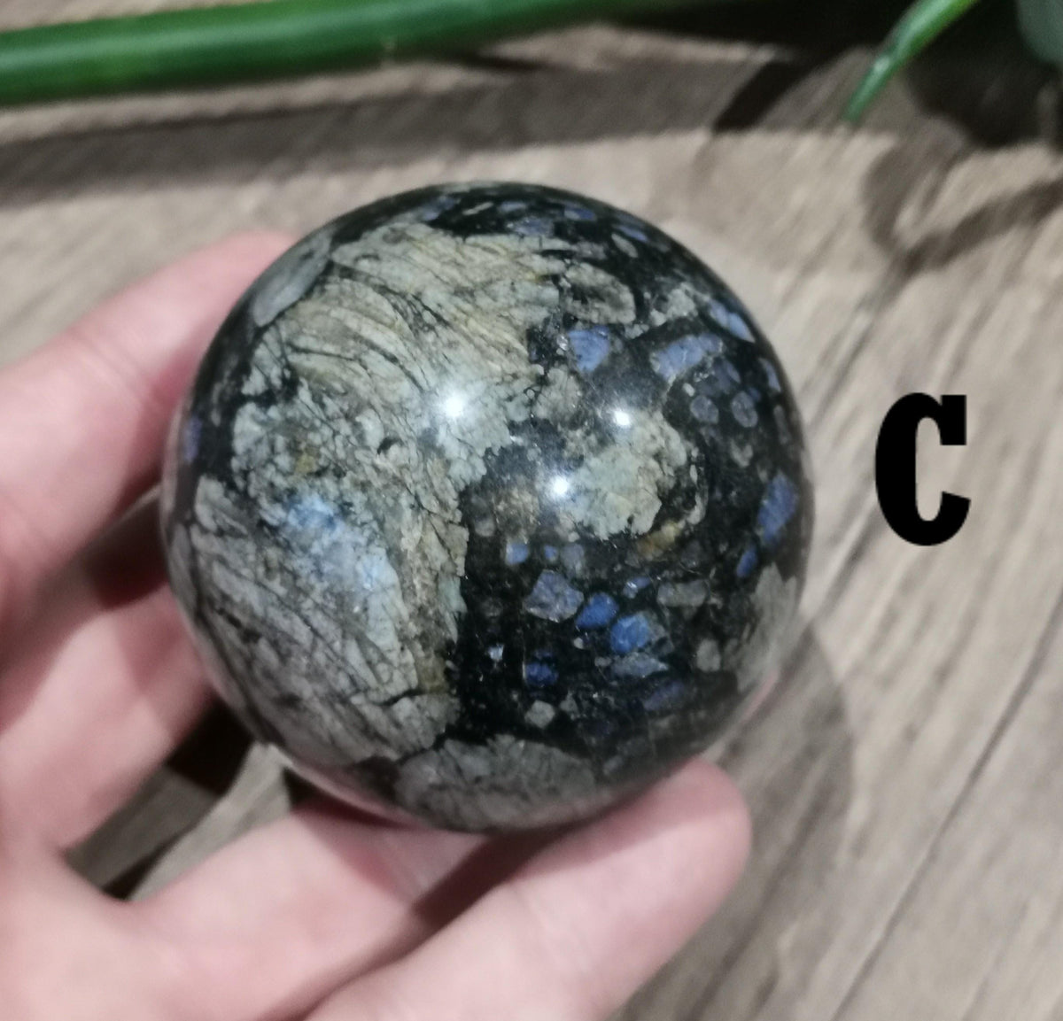 llanite / Vulcanite , Sphere pierre naturelle AU CHOIX , Boule Minérale