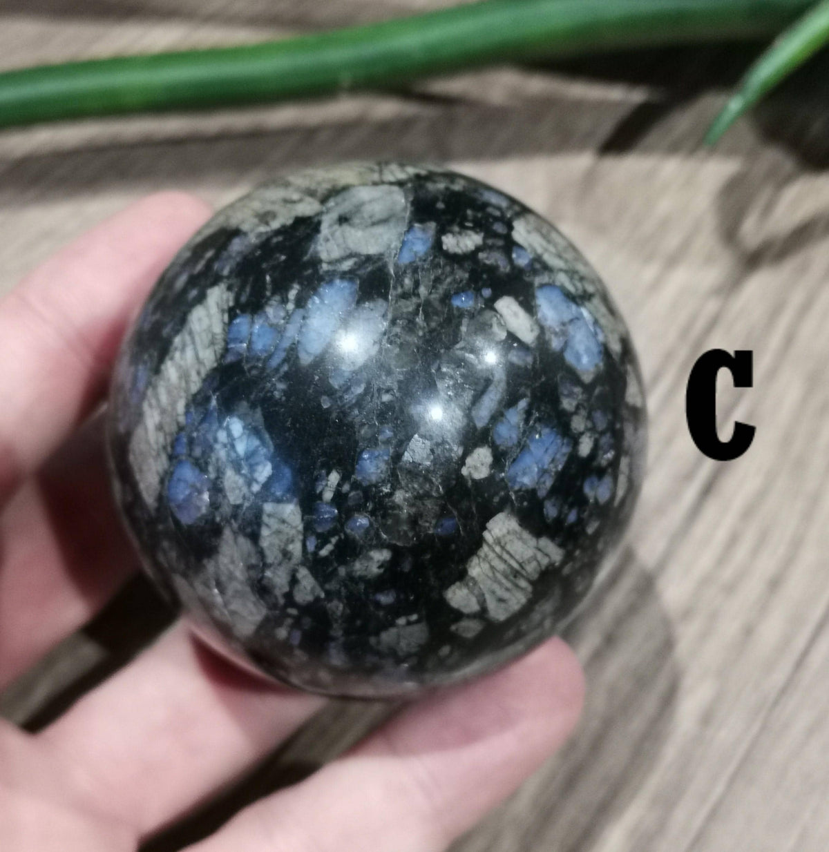 Que será llanita / Vulcanita , Esfera de piedra natural A ELEGIR , Bola Mineral