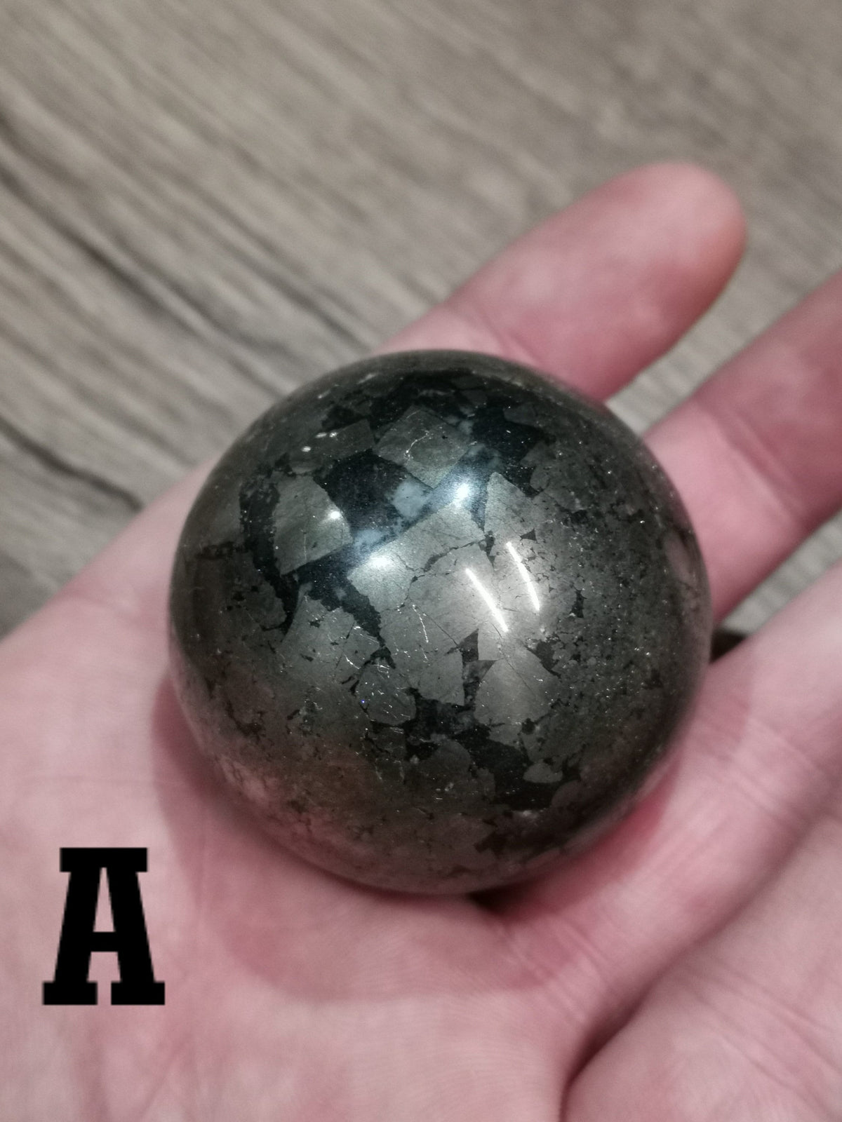 Pirita del Perú , A ELEGIR -> Esfera de piedra natural ferrosa + 225 g
