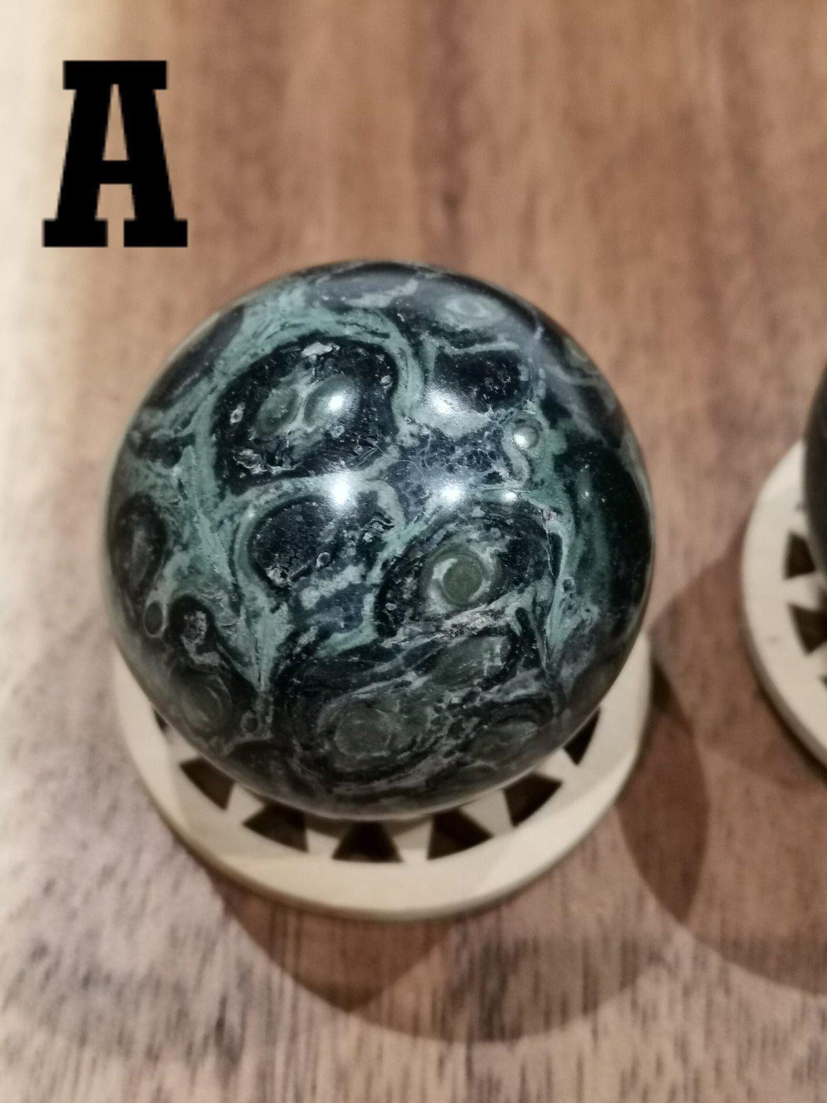 Jaspe Kambaba, esfera de colección A ELEGIR