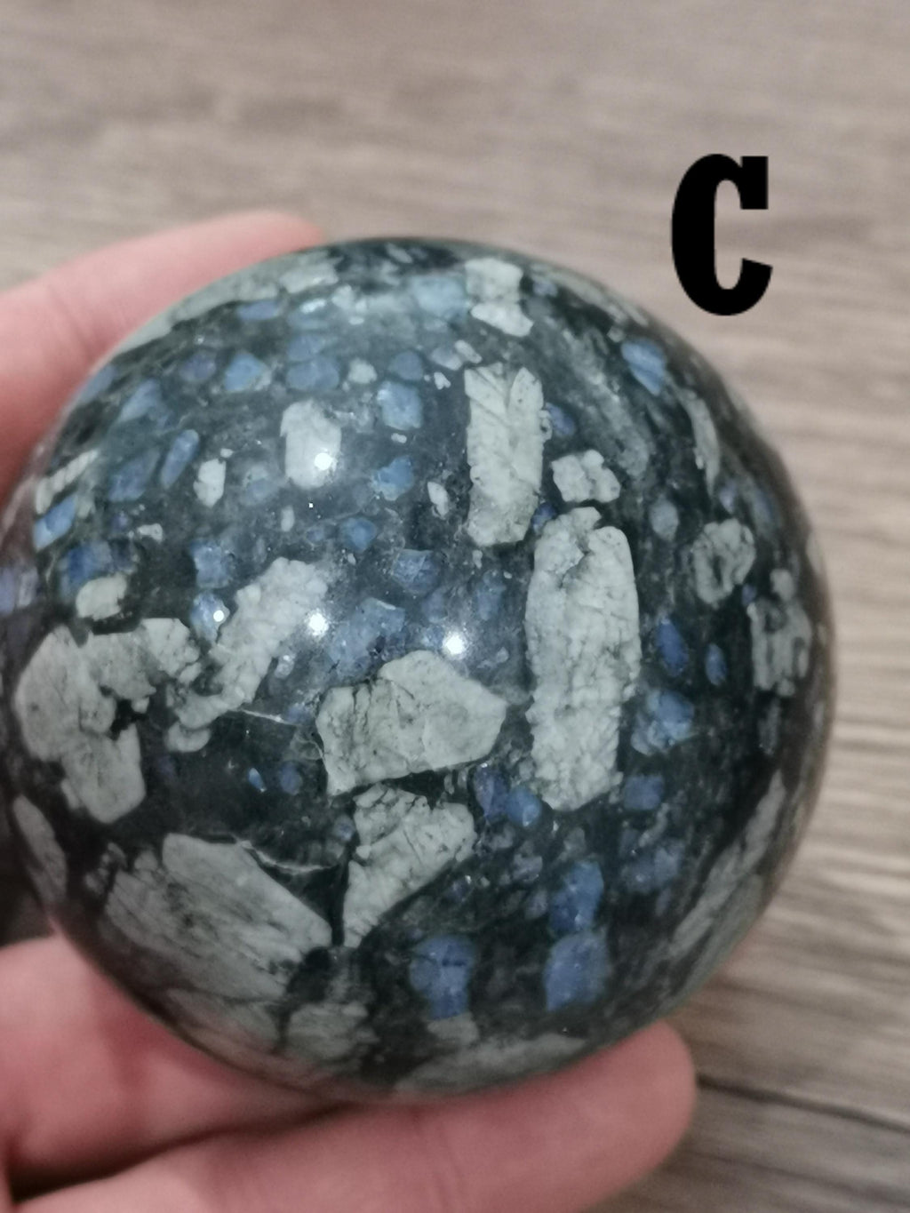 Que sera llanite / Vulcanite , Sphère pierre naturelle AU CHOIX Top Feng Shui