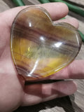 Ciotolina portagioie in fluorite multicolore – Cuore, fiore o gatto a scelta