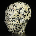 2" Elf / Fee / Avatar -> natuurlijke steen Dalmatian Jasper / Dalmatian Jasper , Skull Compagnion
