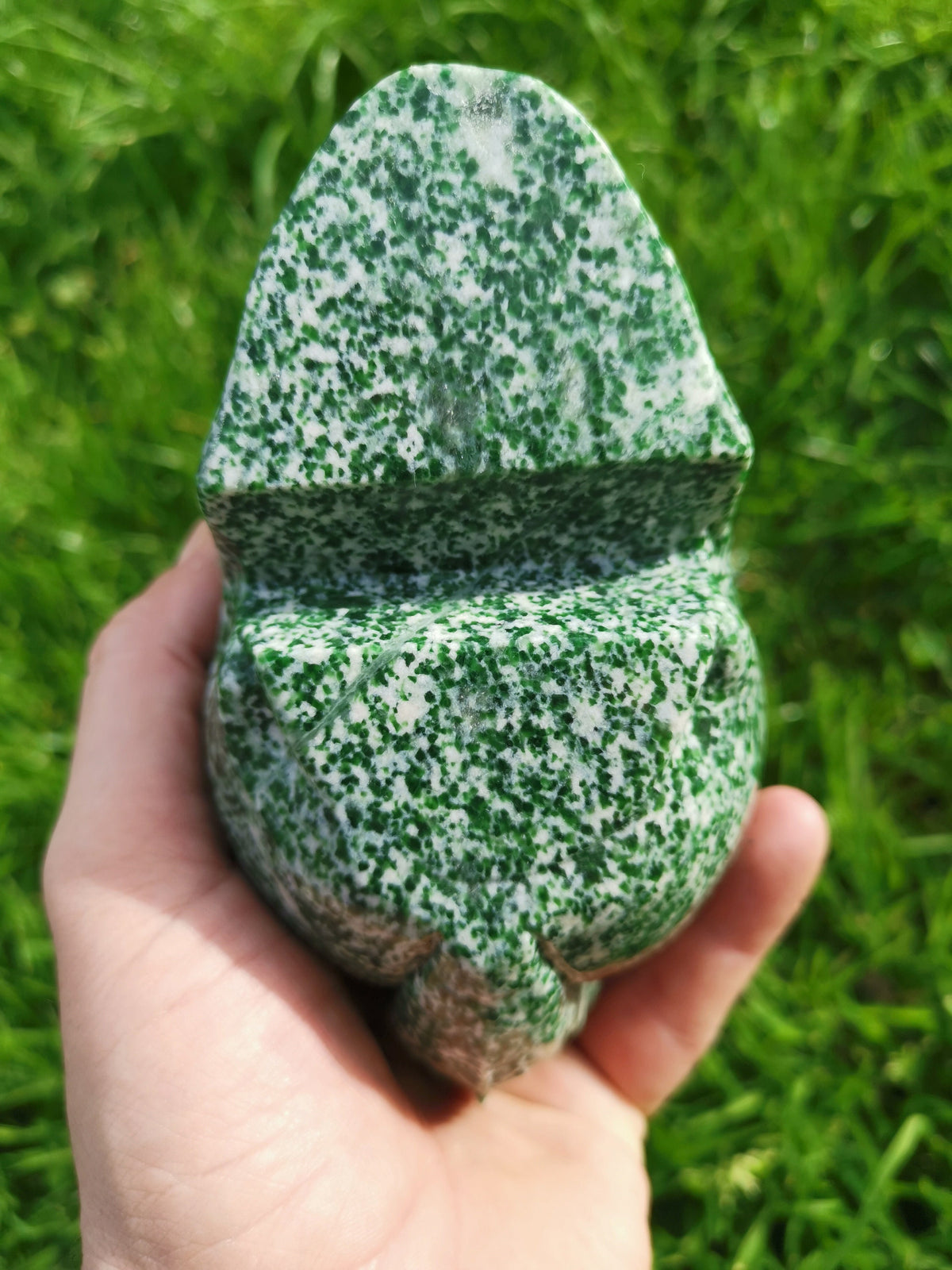 Agate Bicolore / Hamine   , Crâne de pierre naturelle , Crâne de voyance , vanité