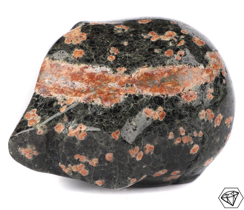Obsidienne Flocon Marron  /Crâne pierre naturelle de collection / décoration  Skull , Cranio , SchÄdel , Craneo Crystal Skull