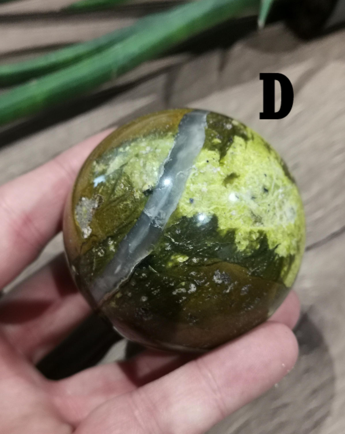Ópalo Verde de Guatemala Raro , Piedra natural Tallada en Esfera , Bola de colección / A ELEGIR