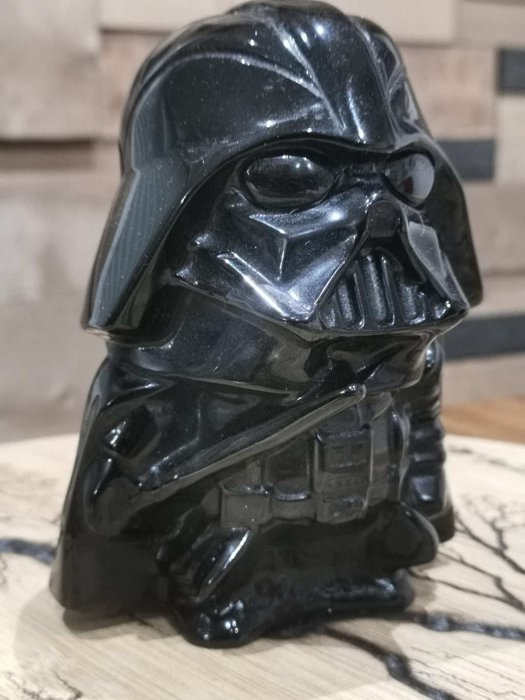 Dark Vador, scultura in ossidiana nera da 1,6 kg / Collezione Star Wars
