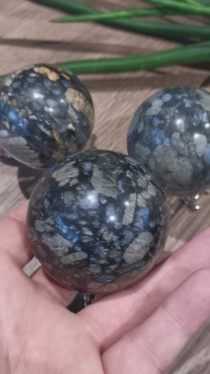 llanite / Vulcanite , Sphere pierre naturelle AU CHOIX , Boule Minérale